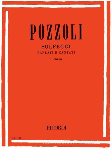 Solfeggi Parlati E Cantati I Corso