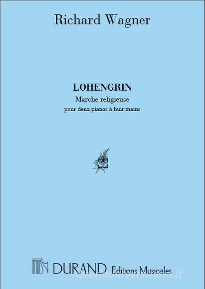 Marche Religieuse Transcription Pour 2 Pianos A 8 Mains Par L. Roques  Partition