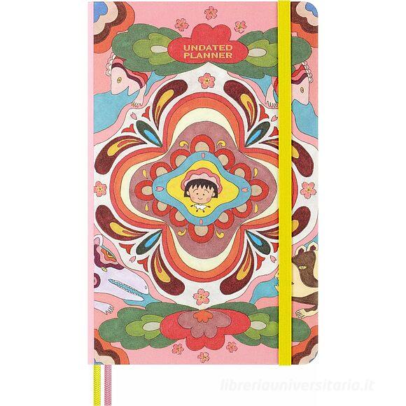 Moleskine 12 mesi - Agenda settimanale Limited Edition Sakura - Large copertina rigida - Non datata
