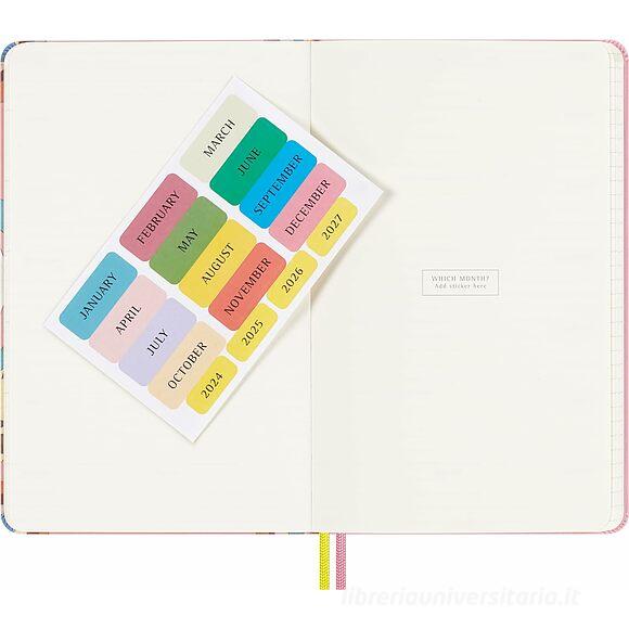 Moleskine 12 mesi - Agenda settimanale Limited Edition Sakura - Large copertina rigida - Non datata