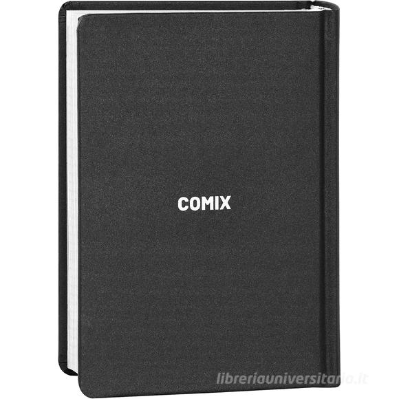 Comix 2025-2026. Agenda 16 mesi standard. Nero e bianco