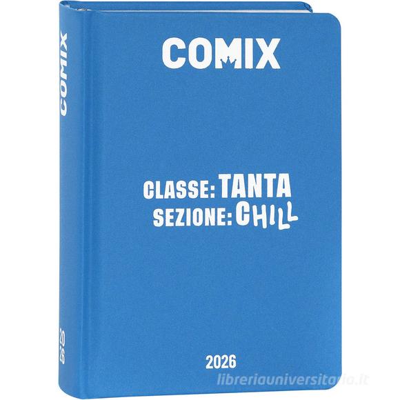 Comix 2025-2026. Agenda 16 mesi mini. Avio