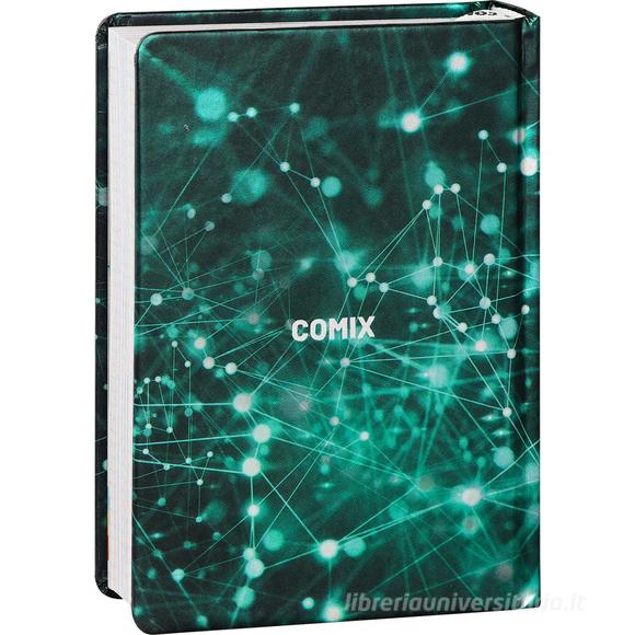 Comix 2025-2026. Agenda 16 mesi mini. Electric Green