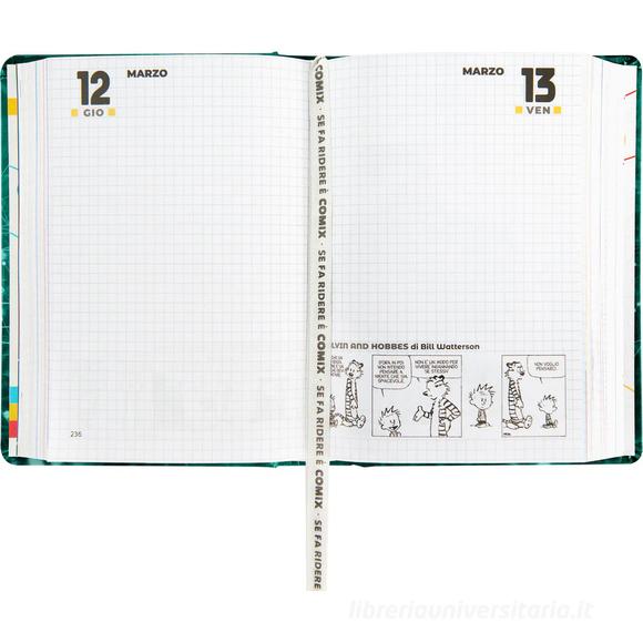 Comix 2025-2026. Agenda 16 mesi mini. Electric Green