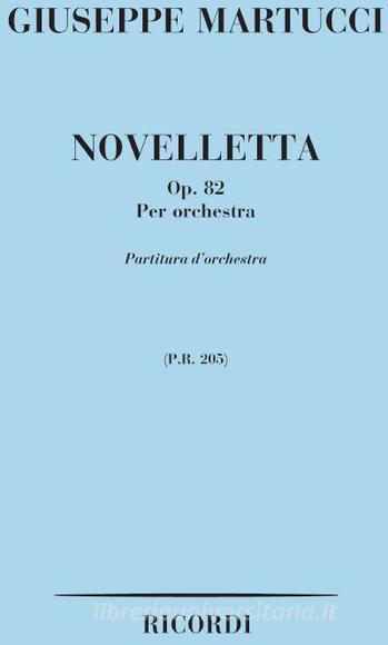 Novelletta Op.82 Partitura