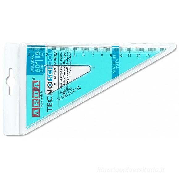 Squadra 60 gradi TecnoSchool cm 15