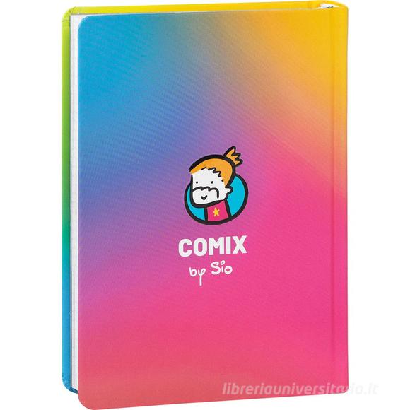 Comix 2025-2026. Agenda 16 mesi medium Scottecs by Sio. Disegno
