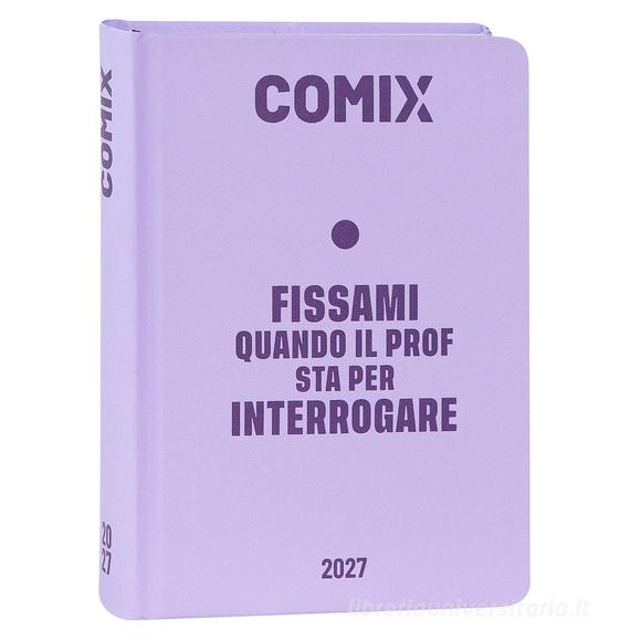 Agenda Comix 16 mesi Standard Lilla-Diario scolastico 2026-2027