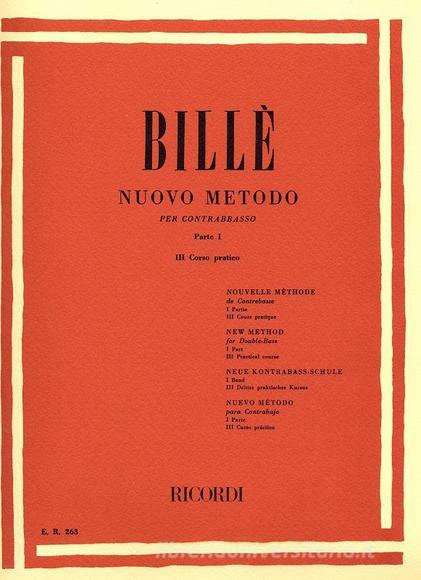 Nuovo Metodo Per Contrabbasso A 4 E 5 Corde Volume Iii - Iii Corso Pratico