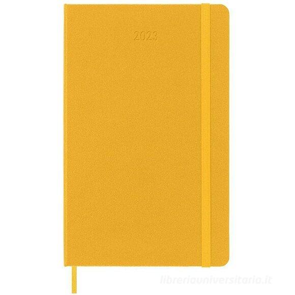 Moleskine 12 mesi - Agenda giornaliera arancione - Large copertina rigida 2023