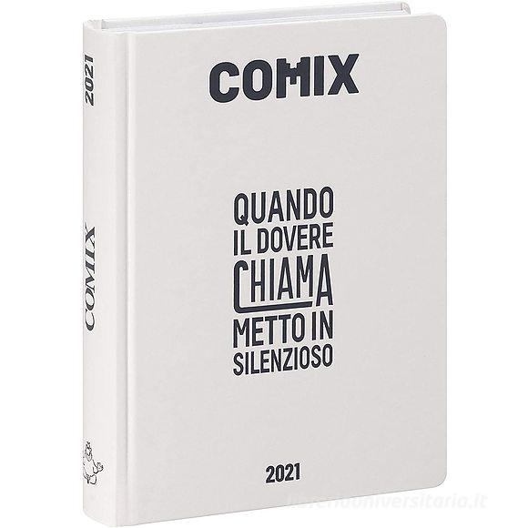 Comix 2020-2021. Diario agenda 16 mesi standard. Bianco