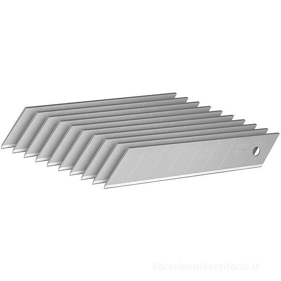 Confezione 10 lame di ricambio per cutter 110x25 mm