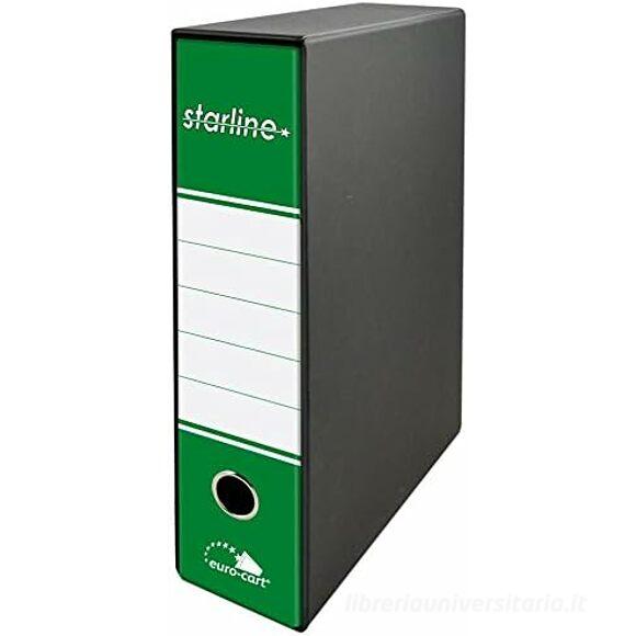Registratore Starline dorso cm 5 verde cm 28,5x34,3x5