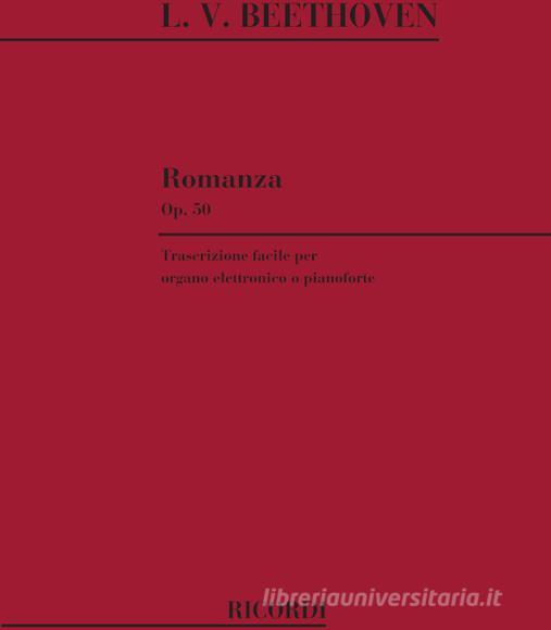 2 Romanze: N.2 In Fa Op.50 Per Violino