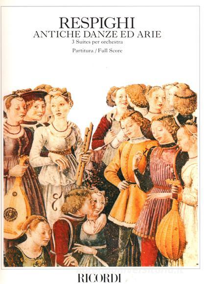 Antiche Danze Ed Arie Per Liuto Partitura Partitura