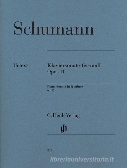 Sonata N.  1 Fa Diesis M. Op. 11 (Urtext)
