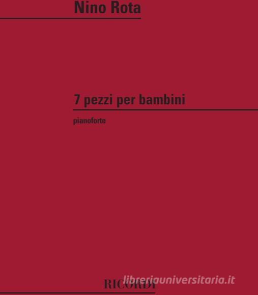 7 Pezzi Per Bambini Per Pianoforte