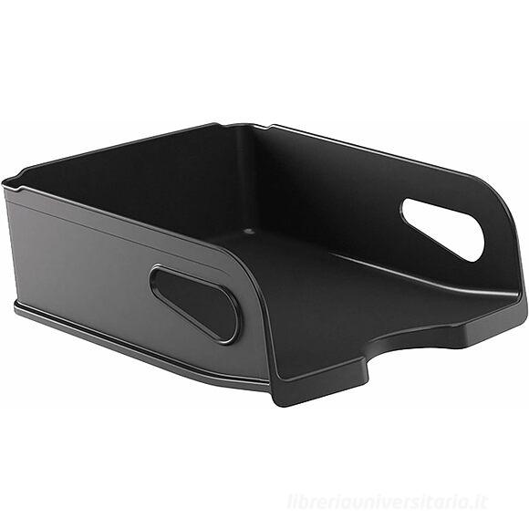 Vaschetta porta corrispondenza maxi nero cm 34,5x27,5x11