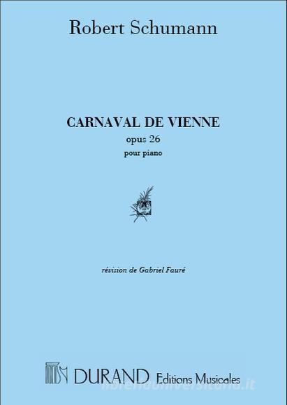 Carnaval De Vienne Op. 26 - Recueil Pour Piano Partition