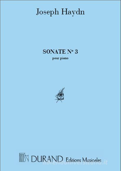 Sonate N. 3 Pour Piano Partition