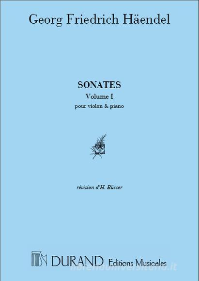 Sonates Vol 1 Violon/Piano (1/2/3) (Revision Busser)