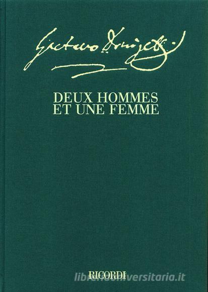 Rita. Deux Hommes Et Une Femme Ed. Critica P. Rossini - Partitura Con Commento Critico