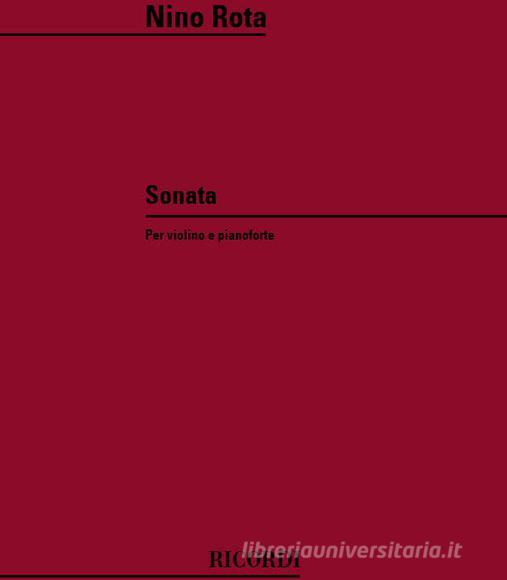 Sonata Per Violino E Pianoforte