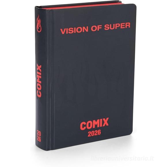 Comix 2025-2026. Agenda 16 mesi medium Special Edition Vision of Super
