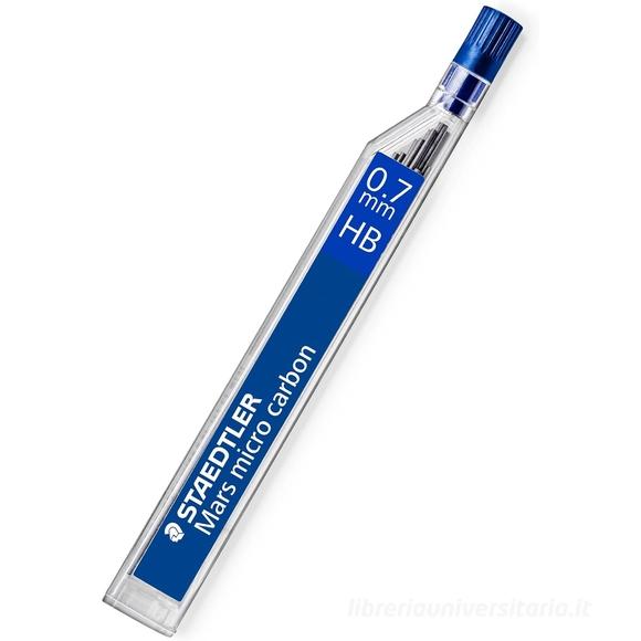 Confezione 12 mine sottili Mars micro 0,7mm HB