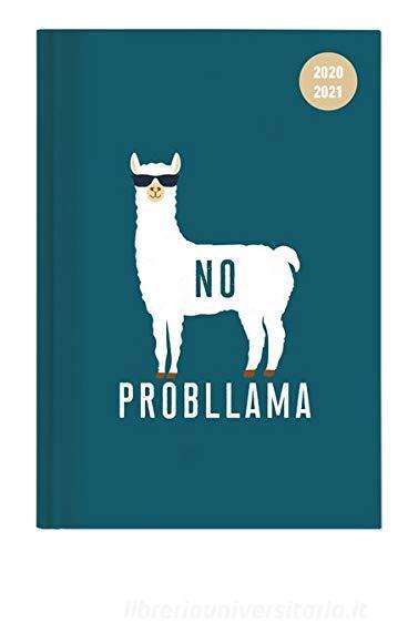 Diario agenda 16 mesi settimanale 2020-2021 Collegetimer A6 Llama