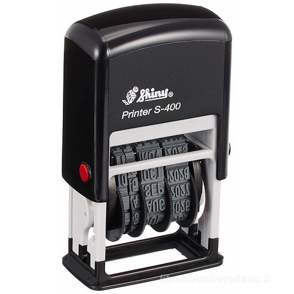 Timbro datario automatico in plastica
