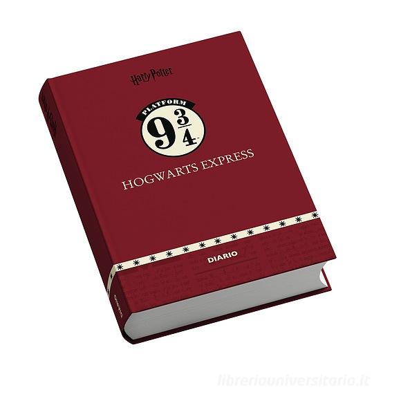 Diario Harry Potter cartonato non datato Hogwarts Express