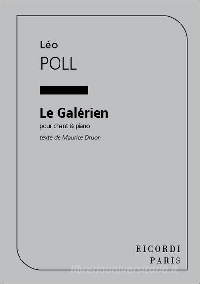 Galerien Pour Cht-Pno Spartito