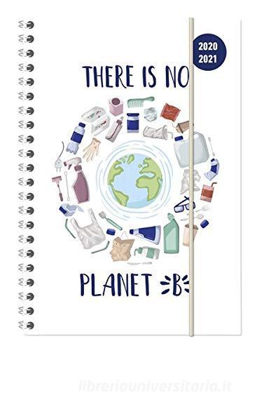 Diario agenda 16 mesi spiralata settimanale 2020-2021 Collegetimer A5 Planet B