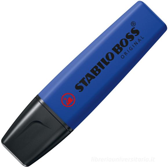 Evidenziatore Stabilo Boss Nature Colors Wildflowers Edition blu elettrico
