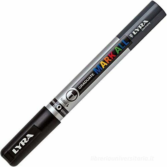Pennarello marcatore Graduate Mark All 1 mm nero