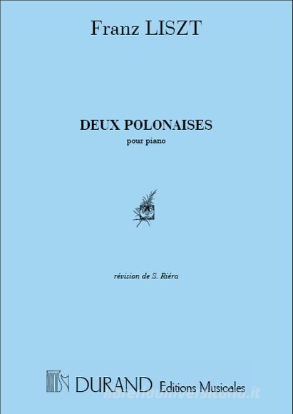 2 Polonaises Ed. S. Riera - Pour Piano Partition