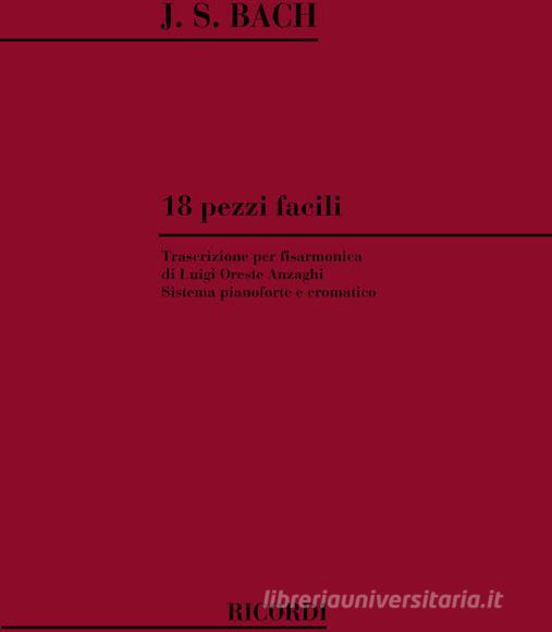 18 Pezzi Facili Trascrizione Per Fisarmonica