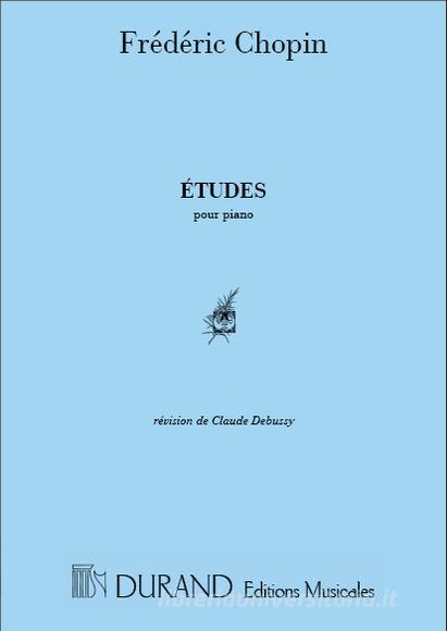Etudes Op. 10 Et Op. 25 Pour Piano Partition