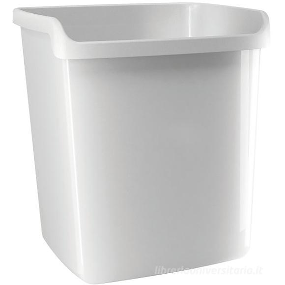 Cestino getta carte My Desk 15 litri bianco