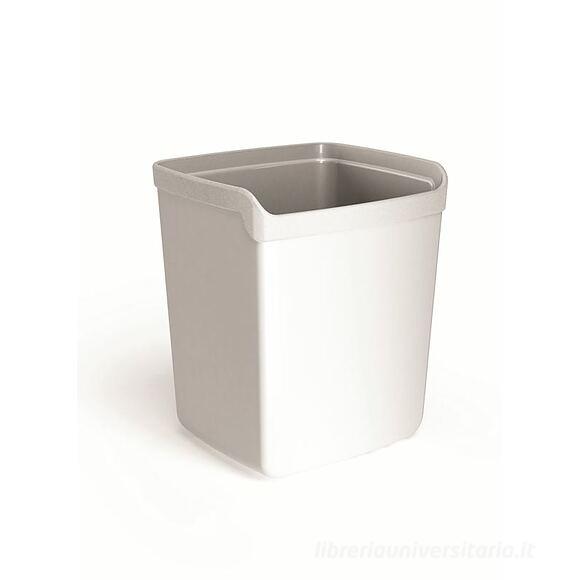 Porta penne bianco cm 8,7x7,4x10