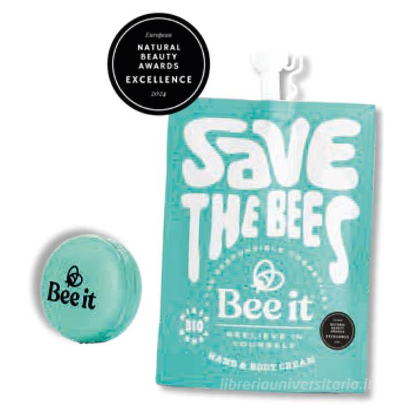 Cofanetto Save The Bees 3 penne a sfera 4 Colours 1 crema Bee It