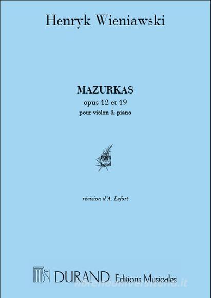 Mazurkas Violon/Piano