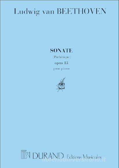 Sonate N. 8 En Ut Mineur Op. 13 (Patetica) Pour Piano Partition
