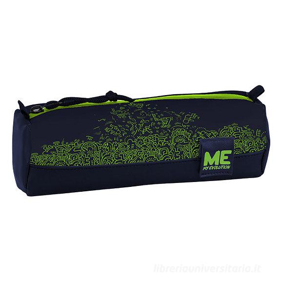 Astuccio tombolino reversibile ME My Evolution. Blu e verde