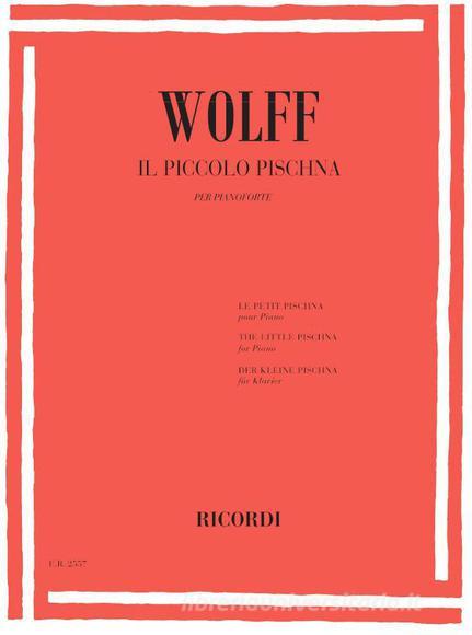 Il Piccolo Pischna Per Pianoforte