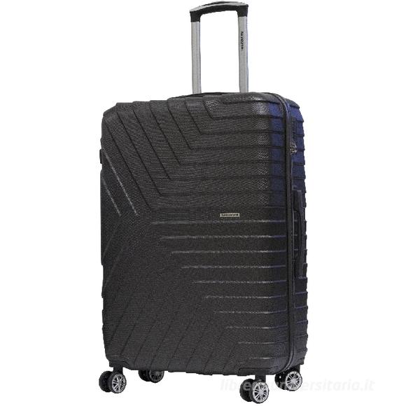 Trolley rigido grigio scuro cm 76x53x28 (28575)