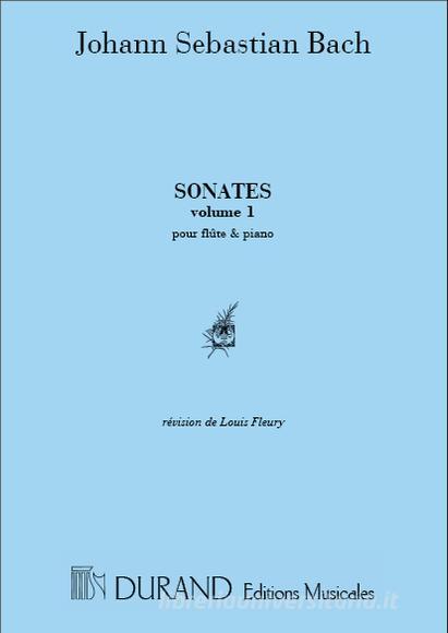 Sonates Vol 1 Flute/Piano (Fleury