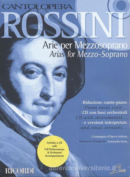 Cantolopera: Arie Per Mezzosoprano Per Voce E Pianoforte Cantolopera - Spartito + Cd