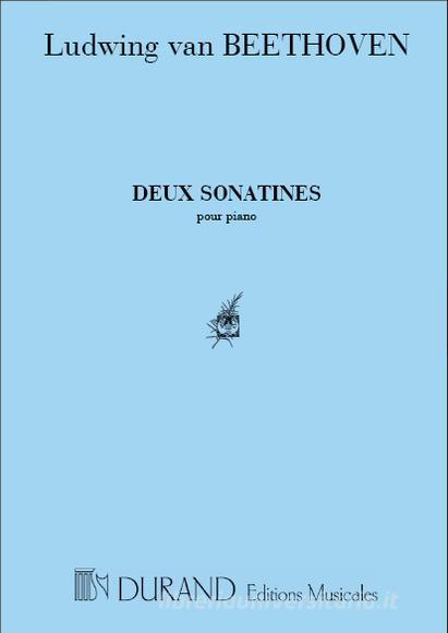 2 Sonatines En Sol Et En Fa Pour Piano Partition